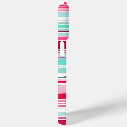 シモダンア名門私立校風のン色マゼンダパーソナライズされたン名 Case-Mate iPhoneケース (裏面 / 右)