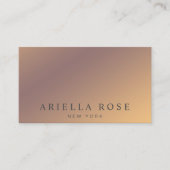 シモダンッエレガントクグラデーションプロフェッショナル 名刺 (正面)