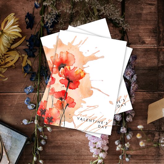 シモダンッエレガントクフローラバレンタインカード シーズンカード