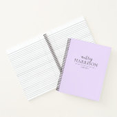 シモダンックシンプル ノートブック (内部)