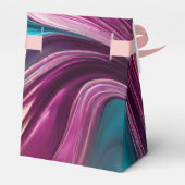 シモダンック – ビバマゼンダターコイズと金ゴールド フェイバーボックス (裏面サイド)