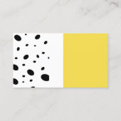 シモダンッパターン(の模様が)あるクカスタム名刺 名刺 (裏面)