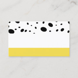 シモダンッパターン（の模様が）あるクカスタム名刺 名刺