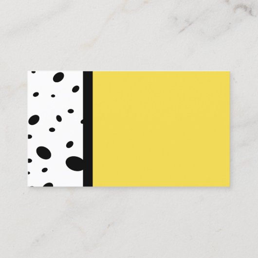 シモダンッパターン(の模様が)あるクカスタム名刺 名刺 (裏面)