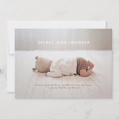 シモダンッミニマルクタイポグラフィシンプル写真数々の撮 案内状 (正面)