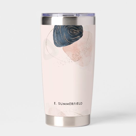 シモダンッ自然クカスタムストーン 保温保冷タンブラー (正面)