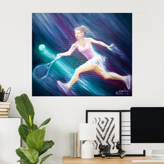 シモナハレプ ポスター (ホームオフィス)