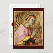 シモネ・マルティーニの天使の祝賀カード シーズンポストカード (正面/裏面)