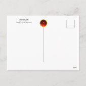 シモネ・マルティーニの《天使の報喜》のホリデーカード シーズンポストカード (裏面)