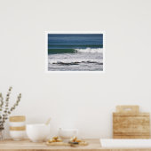 'シモンズ'。サーフィン写真グリーティングカード ポスター (キッチン)