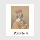 シモン・ブエ – アルマン・ジーン・デュ・プレシスポートレート シール (シート)