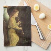シモン・マーミオンによる天使の合唱、ルネサンス美術 キッチンタオル (四つ折り)
