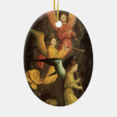 シモン・マーミオンによる天使の合唱、ルネサンス美術 セラミックオーナメント (裏面)