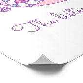 シモーネのアルファベットSの落書き ハートアート 名前の意味 ポスター (角)