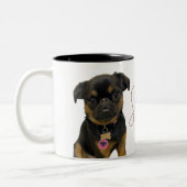 シモーネのシグネチャーコーヒーマグ ツートーンマグカップ (左)