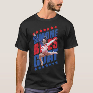 シモーネ・アリアン・バイルズ レトロ レトロ Tシャツ