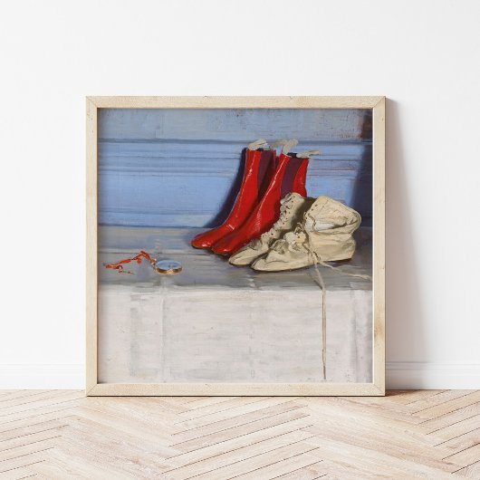 シモ恋しく思ソンのブーツ | ウィリアム・ニコルソン ポスター