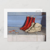 シモ恋しく思ソンのブーツ | ウィリアム・ニコルソン ポストカード (正面/裏面)