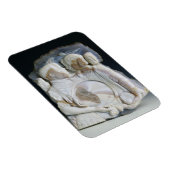 シモ・デ・メディチ(1519-74)と彼の姿を描いたカメオ マグネット (右側)