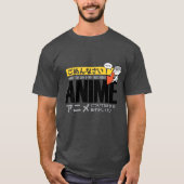 シャイアニメ引用文Tシャツデザイン Tシャツ (正面)