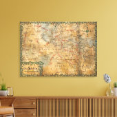 シャイア™ キャンバスプリント (インサイチュ (リビング))