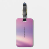 シャイエレガントスタイリッシュー・ダイアモンズ・バレリーナ ラゲッジタグ (裏面縦)