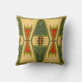 シャイエンヌのスタイルの1860年代のparflecheのデザイン クッション (裏面)