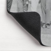 シャイエンヌのフロンティアの日、1929.の女性のカーボーイ マウスパッド (コーナー)