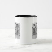 シャイエンヌのフロンティアの日、1929.の女性のカーボーイ マグカップ (中央)