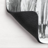 シャイエンヌのフロンティア日の6人の女性のカーボーイ マウスパッド (コーナー)