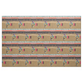 シャイエンヌのロデオの女性のカーボーイのバレルの競争 ファブリック (ヤード)