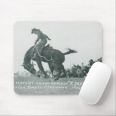 シャイエンヌFrotierの日にT.ジョーに乗っているニックの騎士 マウスパッド (マウス)
