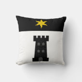 シャイオブボーダーゲートポピュレースバッジ装飾用クッション クッション (正面)