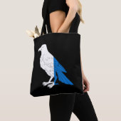 シャイオブ《鳥》ハヤブサポッ保プスバッジトート トートバッグ (クローズアップ)