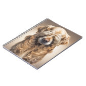 シャイゴールデンレトリバー ノートブック (左側)