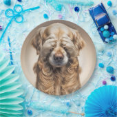 シャイゴールデンレトリバー ペーパープレート (パーティー)