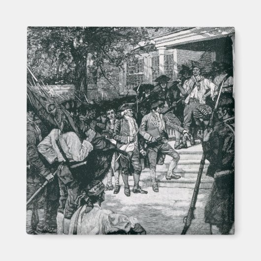 シャイズのモブの所有の裁判所 マグネット (正面)