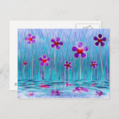 シャイデイジーはがき ポストカード (正面/裏面)