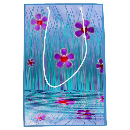 シャイデイジー抱き枕 ミディアムペーパーバッグ (正面)