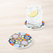 シャイニーカラフルストーンズテラゾコースター コースター (側面)