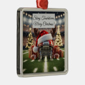 シャイニーサッカークリスマス – フェスティバルスポーツホリデー メタルオーナメント (右)