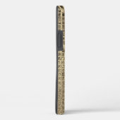 シャイニーシャンパーニュ金箔の正方形 Case-Mate iPhoneケース (裏面 / 右)