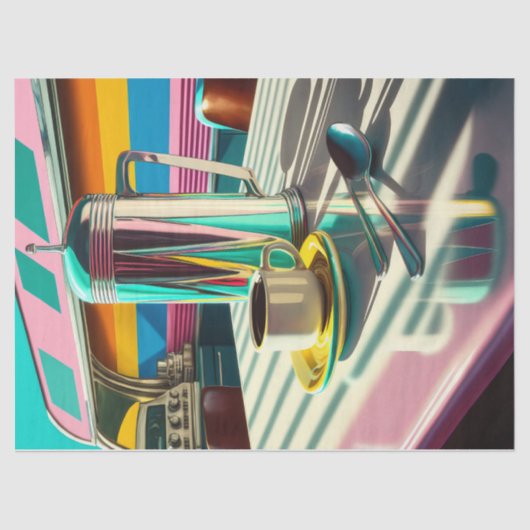 シャイニーディナー朝のコーヒーCuppaジョー 薄葉紙 (正面)