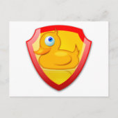 シャイニーディフェンダーアヒル ポストカード (正面)