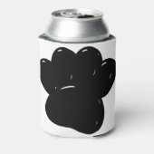 シャイニードッグポープリントスケッチ 缶クーラー (缶裏面)