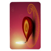 シャイニーハッピーディワリディヤ – フレキシブル磁石 マグネット (縦)