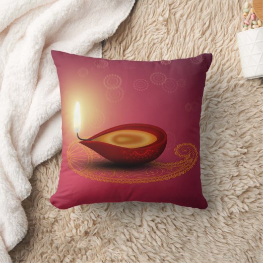 シャイニーハッピーディワリディヤ – 枕 (ブランケット)