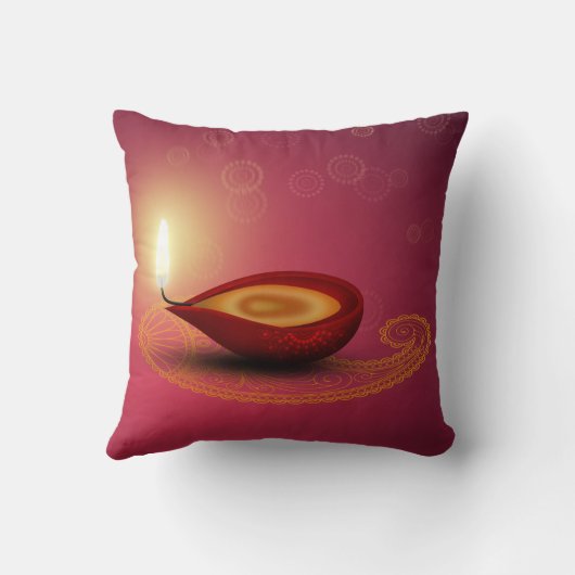 シャイニーハッピーディワリディヤ – 枕 (裏面)