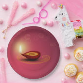 シャイニーハッピーディワリディヤ – 紙プレート ペーパープレート (パーティー)