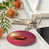 シャイニーハッピーディワリディヤ – Keychain キーホルダー (側面)